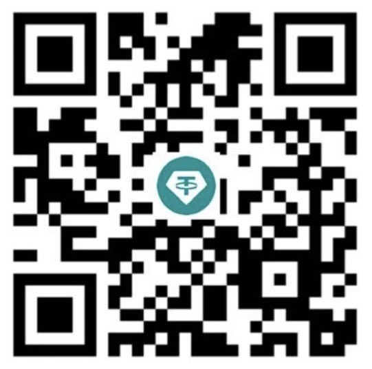 Código QR para pagar USDT mediante la red TRX